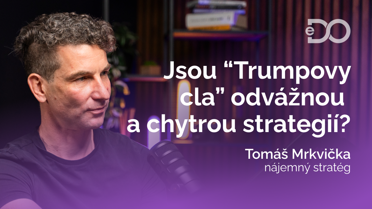 Tomáš Mrkvička v eDO podcastu: Branding, strategie, rebranding eDO, AI i Trump jako značka. Rozhovor, který má hloubku i nadhled.